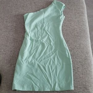 One shoulder dress